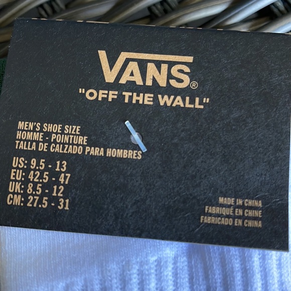 VANS “Off The Wall” Men’s socks - Picture 2 of 9